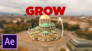 Grow a Building Effect in AFTER EFFECTS | After Effects Tutorial 2023