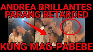 RETARD ANDREA BRILLANTES NAG PABEBE TALK SA SIARGAO PINAGTAWANAN NG BF NA SI RICCI RIVERO & FRIENDS