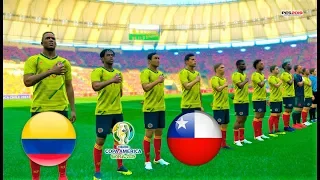 PES 2019 | COLOMBIA vs CHILE | Copa America