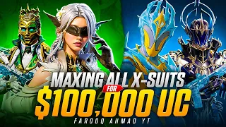 Maxing out All X-Suit | 🔥 PUBG MOBILE 🔥