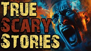 True Scary Stories To Help You Fall Asleep | Light Thunderstorm Sounds