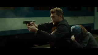 The Hunter's Prayer EXCLUSIVE Clip: Train Station Gun Fight