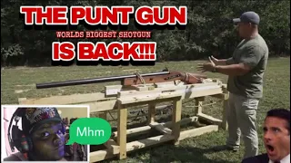 Lets React: Punt Gun vs Car 🚘 (The Biggest Shotgun EVER !!!) W/@KentuckyBallistics