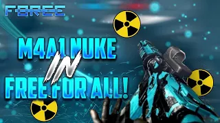 Bullet Force - M4A1 Nuke in Free For All!