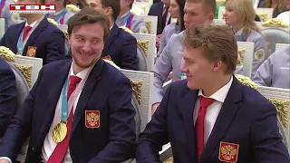 Владимир Путин наградил воспитанников новокузнецкого хоккея