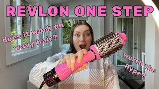 NEW Revlon One Step Hair Dryer Plus: Can it Straighten Wavy Hair?