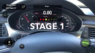 Разгон 0 -100 км/ч Audi A7 Gran Turismo / Acceleration 0 - 100 km / h Audi A7 Gran Turismo