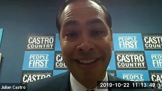 Secretary Julián Castro speaks to Democrats Abroad