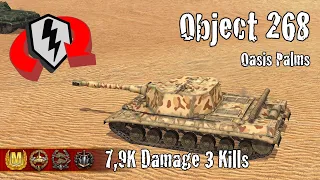 Object 268  |  7,9K Damage 3 Kills  |  WoT Blitz Replays