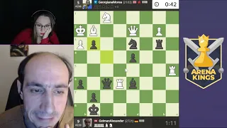 ОШАРАШИЛА ОНА МЕНЯ!! // GEORGIANA MOREA vs IM ШУРА ГЕЛЬМАН #chess