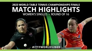 Mima Ito vs Adriana Diaz  | WS R16 | 2023 ITTF World Table Tennis Championships Finals