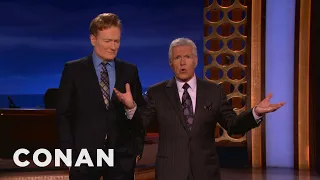 Alex Trebek Has Gone Insane: Trebek's Revenge | CONAN on TBS