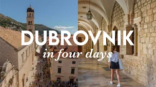 CROATIA TRAVEL VLOG // Top Things to do in Dubrovnik Old Town