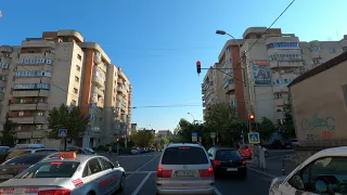 Cluj-Napoca, Romania, filmare 4K, Centru, Uiversitatii, Dorobantilor.