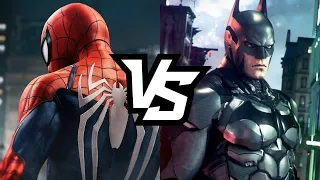 Insomniac Spider-Man VS Arkham Batman