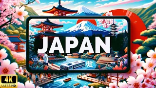 JAPAN in 4K II Explore the beauty of Japan II Stunning Natural Scenery with Calming Music II