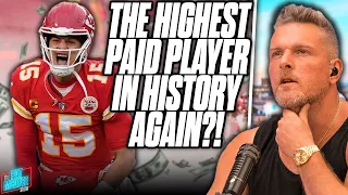 Patrick Mahomes Is Once Again The Highest Paid Player In NFL History, $210.6 Million Until 2026