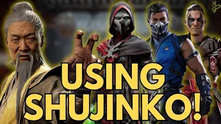 NEW Shujinko Steals Are STRONG! Using Shujinko vs Ermac, Reiko and Sub-Zero!