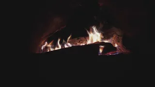 4K Lakeside Campfire with Relaxing Nature Night Sounds |2021|
