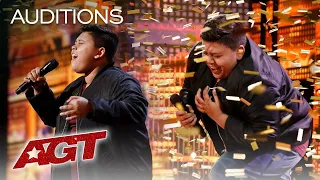 Luke Islam sing "She Used To Be Mine" in The Auditions of America's Got Talent 2019