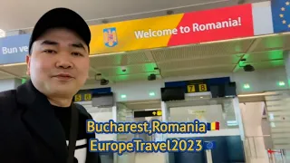 Bucharest,Romania🇷🇴Travel from Airport by Bus and Explore the City Center, Europe Travel2023🇪🇺