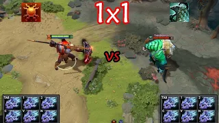 Mars vs Tide (6x Moon Shard) | 30 lvl | Who'll Beat? Guess?  #dota2 #dota #wodota2