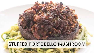 Whole30 + Keto Sausage Stuffed Portobello Mushrooms