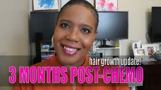 AFTER CHEMOTHERAPY HAIR GROWTH | 3 MONTHS AFTER CHEMO | MIDLIFE MAMMA