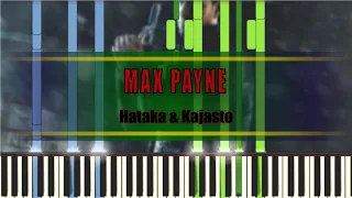 Hatakka & Kajasto - Max Payne theme [piano tutorial + sheet piano]