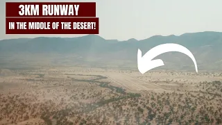 WHY DOES NAMIBIA HAVE SUCH LONG BUSH RUNWAYS?