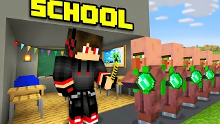 Minecraft but I Open a School!