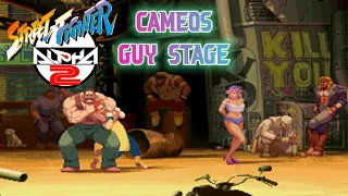 Guy stage Street Fighter Alpha 2