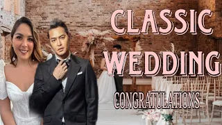 THE WEDDING/A CLASSIC WEDDING OF ZANJOE AND RIA MARUDO,FANS KINILIG NG TODO😘😘