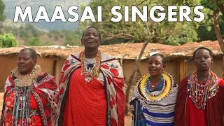 Maasai Singers in Kenya