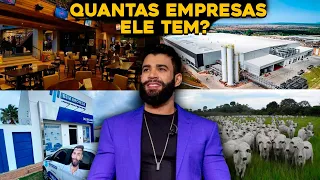 CONHEÇA TODAS AS EMPRESAS DO GUSTTAVO LIMA - Inacreditável!