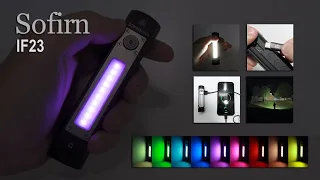 Sofirn IF23 | 4000 lumens | Front, Side & RGB LED lights | Type-C charging & power bank | Magnetic