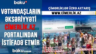 Vətəndaşların əksəriyyəti cimerlik.az portalından istifadə etmir