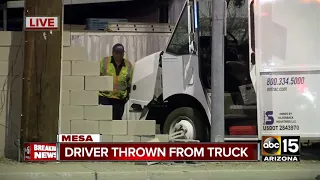 PD: Delivery driver thrown from car in Mesa