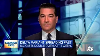 Dr. Scott Gottlieb: U.S. likely isn't picking up all Delta variant infections