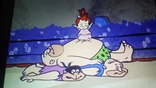 The Flintstones clip: Pebbles vs the wrestlers