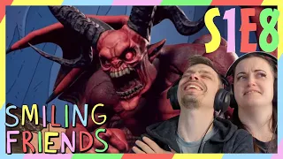 Smiling Friends REACTION // Season 1 Episode 8 // Charlie Dies and Doesn't Come Back