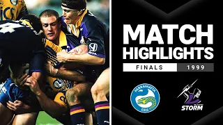 Eels v Storm Preliminary Final, 1999 | Classic Match Highlights