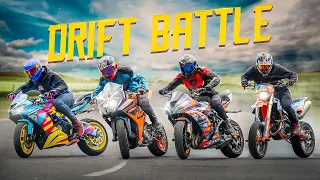 KTM RC 390 Vs. Ninja 636 Drifting Battle - Who Will Win? | RokON VLOG 142