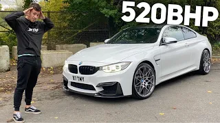 BMW M4 GETS 520BHP STAGE 2 PLUS DECATS! (INSANE)