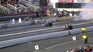 2011 NHRA Winternationals Top Alcohol Dragster Qualifying Highlights