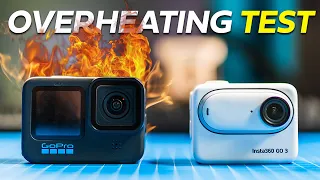 Insta360 GO 3 vs GoPro 11 - Overheating test / Point Proven? 🔥