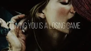 jack sparrow + elizabeth swann | loving you is a losing game [arcade]