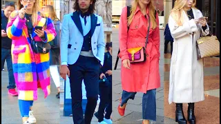 Street Style in Italy AUTUMN/WINTER Outfit ideas What to wear in OCTOBER [4K Ultra HD]