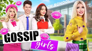 ¡Gossip Girl en la Escuela! Estudiante Pobre en Escuela Rica