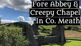 LEAH Travels: Fore Abbey - Ancient Monastic Ruins + Creepy Human Remains in Chapel